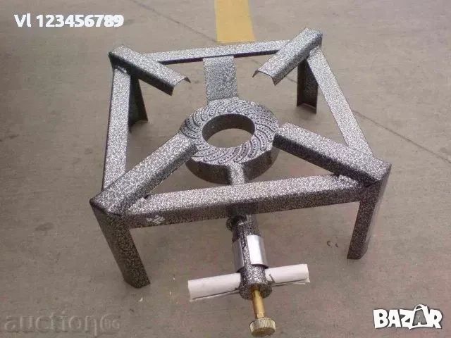 Български газов котлон, пиростия, саджак с горелка 9 КВт, снимка 2 - Котлони - 53921835