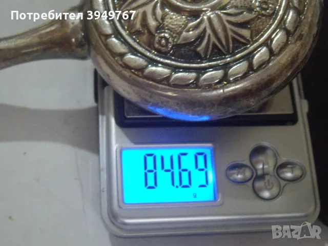 Старо масивно малко шишенце., снимка 8 - Арт сувенири - 50060255