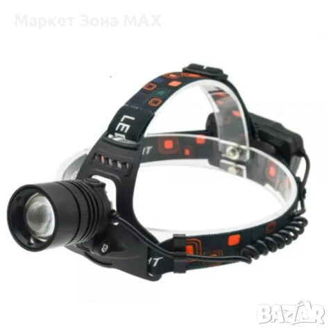 Мощен челник BL-T80-P50 - ZOOM и лесно USB зареждане, снимка 5 - Къмпинг осветление - 53419510