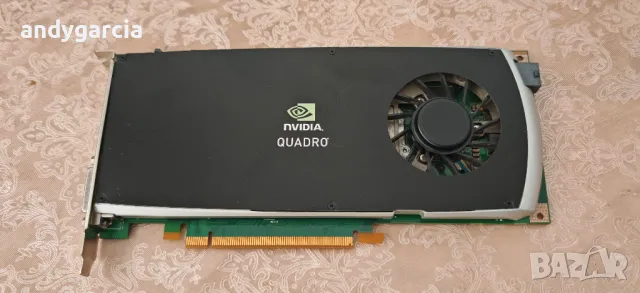  Nvidia Quadro FX 3800 GPU 1GB GDDR3 видеокарта , снимка 2 - Видеокарти - 49892707