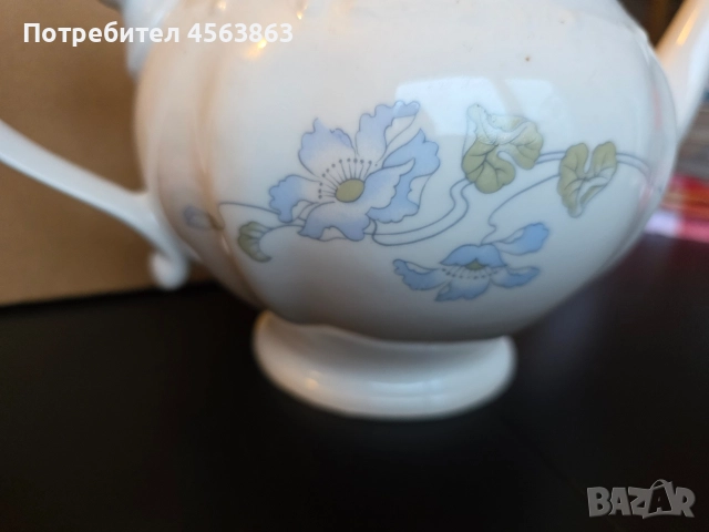 Порцеланов чайник, снимка 3 - Други - 52594274