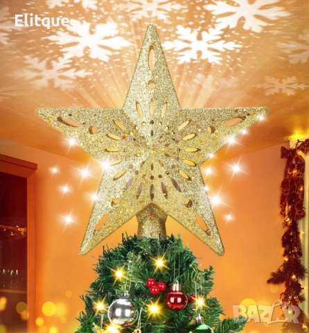 3D прожектор за Елха 6 Визии - Звезда ТОП ПРОДУКТ ЗА 2025, снимка 4 - Декорация за дома - 52749527