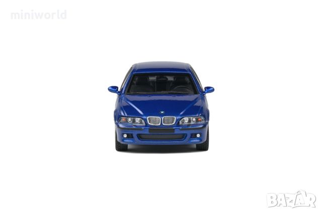 BMW M5 E39 2000 - мащаб 1:43 на Solido моделът е нов в PVC дисплей-кейс, снимка 5 - Колекции - 42718667