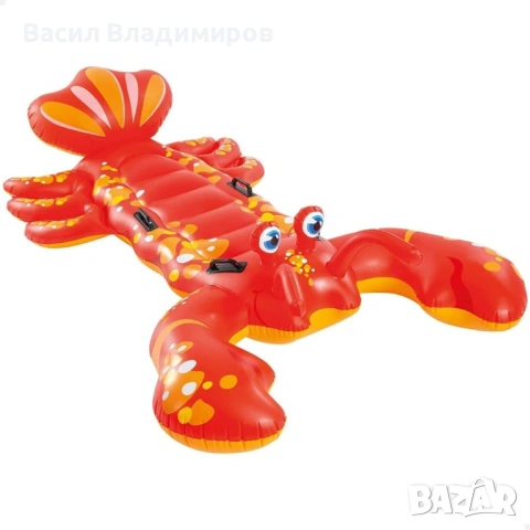 Надуваем омар 213см Intex Lobster Ride-On