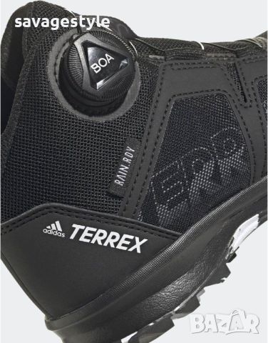 Сникърси ADIDAS Terrex Boa Mid Rain Ready Shoes Black, снимка 7 - Детски маратонки - 45750050