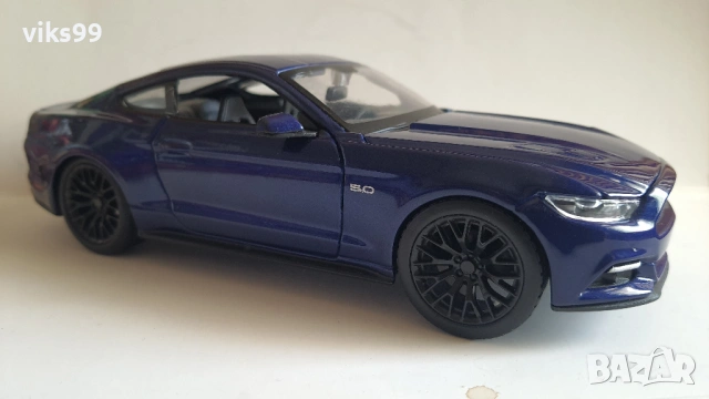 Ford Mustang GT 2015 MAISTO - Мащаб 1:24, снимка 7 - Колекции - 53860783