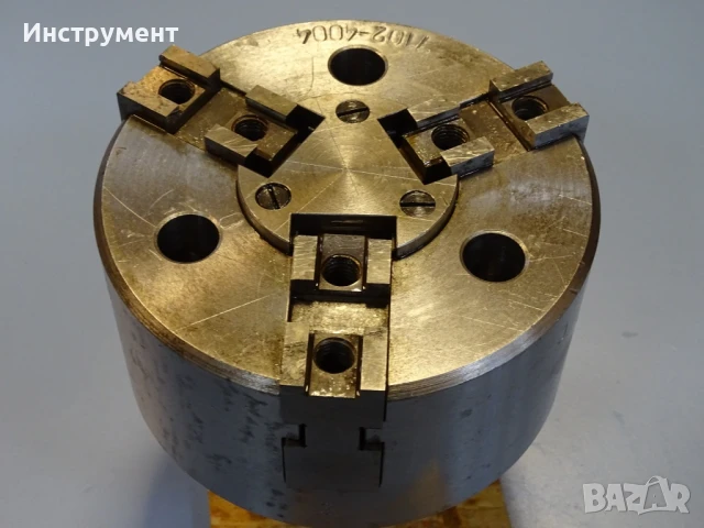 Тричелюстен клинозатегателен патронник 7102-4004 USSR Ф160, снимка 6 - Резервни части за машини - 50827750