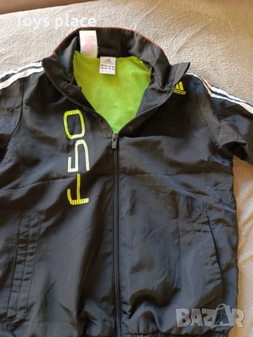 152 Adidas горнище, яке, суичър, ветровка Адидас 11/12г , снимка 6 - Детски анцузи и суичери - 52171847