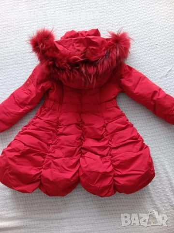 Детско зимно яке с естествен пух, снимка 5 - Детски якета и елеци - 52373343