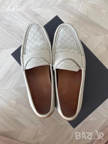 GUCCI Original 100% Кожа Отлични мокасини, снимка 4 - Дамски ежедневни обувки - 52249129