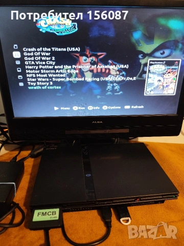 ✅ PS2 Slim хакнат,USB игри, HDMI, снимка 9 - PlayStation конзоли - 53327305