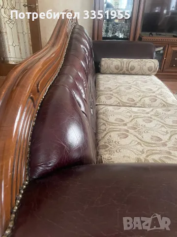 Два тройни Дивана Честърфилд, снимка 7 - Дивани и мека мебел - 49469085