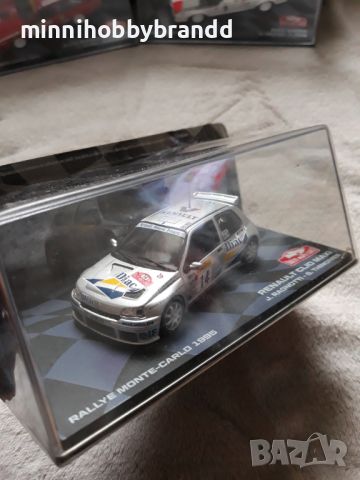 Peugeot 208 T16 R5 Skoda Fabia S2000 Renault Clio Maxi 1.43 Eaglemoss Rally Monte-Carlo, снимка 4 - Колекции - 46522825