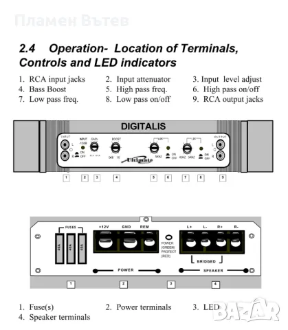 Мощен двуканален усилвател Ultimate DT2-800, снимка 6 - Ресийвъри, усилватели, смесителни пултове - 49843821