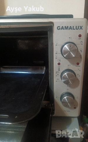 Продавам електрическа фурна с котлони марка gamalux използвана работи перфектно няма забележки , снимка 3 - Печки, фурни - 53564840