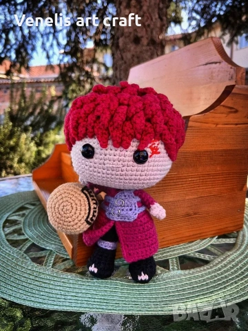 Гаара от Наруто / Gaara Naruto стил Funko pop , снимка 2 - Колекции - 53840953