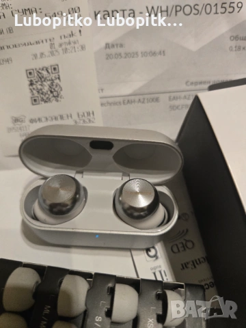 Technics EAH AZ 100 Premium Wireless Voice Focus AI, снимка 2 - Слушалки и портативни колонки - 53376880