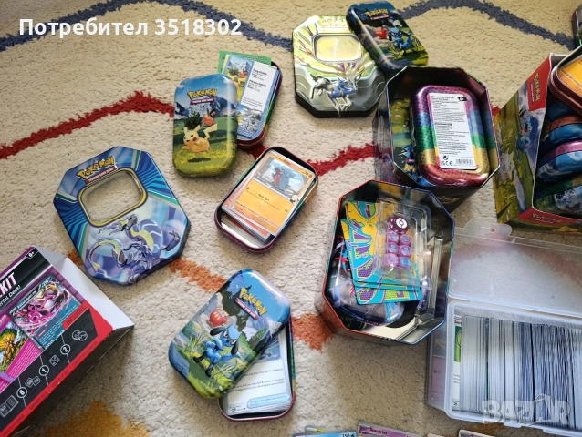 Pokemon карти, снимка 4 - Колекции - 54097420