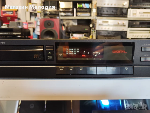 CD Player Technics SL-P100 В отлично техническо и визуално състояние., снимка 4 - Декове - 51113611
