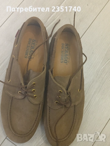 Естествен велур 44 номер Sebago , снимка 3 - Ежедневни обувки - 53255639