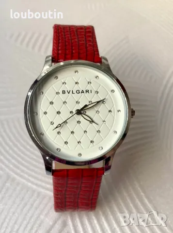 Дамски часовник Bvlgari с камъни, снимка 6 - Дамски - 47993372