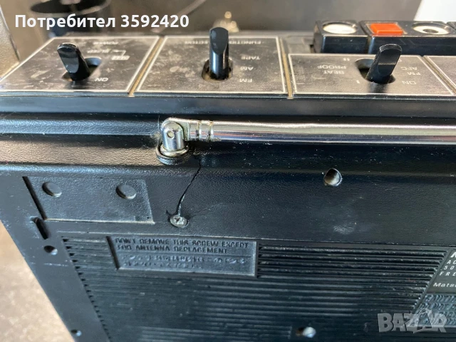 Panasonic RS-462S, снимка 7 - Радиокасетофони, транзистори - 51146783