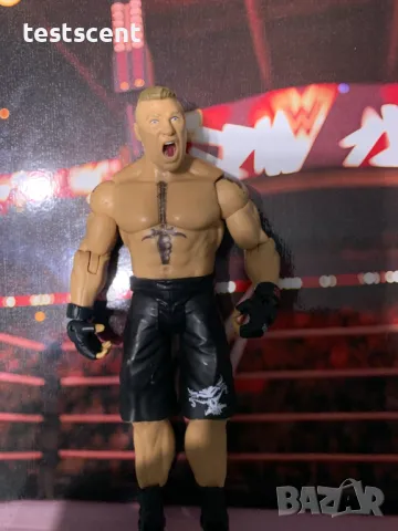 Екшън фигура WWE Brock Lesnar Брок Леснар Mattel figure играчка WWE UFC MMA , снимка 12 - Колекции - 48438517