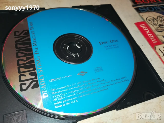 SCORPIONS CD 2107250931, снимка 14 - CD дискове - 51087963
