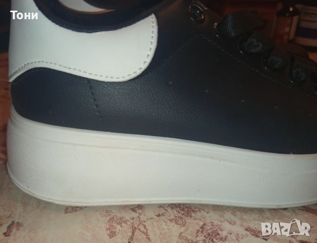 Нови Кожени Дамски Маратонки на Платформа 39, снимка 9 - Маратонки - 53759642