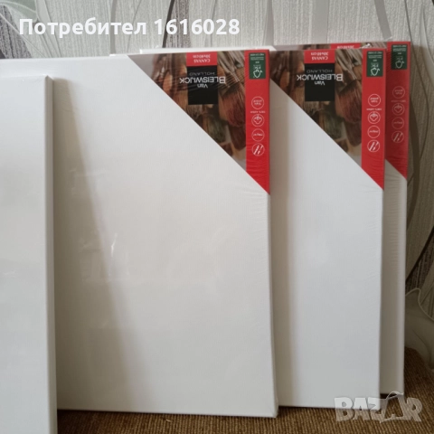 VAN BLEISWIJCK - Комплект от 2 броя Платна за рисуване., снимка 3 - Картини - 47753919