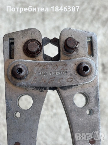 Кримпващи клещи Klauke K5 Germany 6-50 мм, снимка 3 - Клещи - 54108827