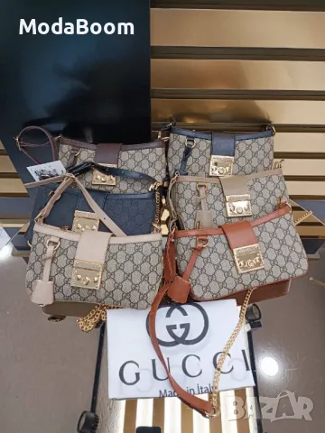 Gucci дамски чанти Различни цветове , снимка 1 - Чанти - 48932441