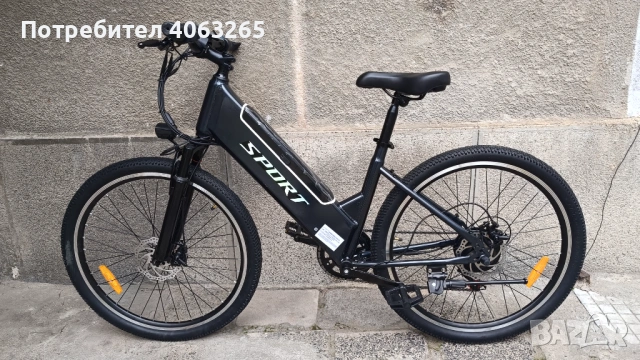 Чисто нов електрически велосипед