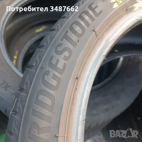 255 40 18 Bridgestone 2бр летни дот 2021г , снимка 4 - Гуми и джанти - 47143745