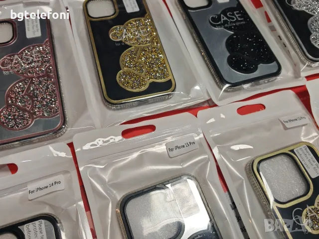 iPhone 13/14,13 Pro/14 Pro,15,15 Pro,15 Pro Max,16,16 Pro,16 Pro Max блестящи гърбове, снимка 3 - Калъфи, кейсове - 47197037