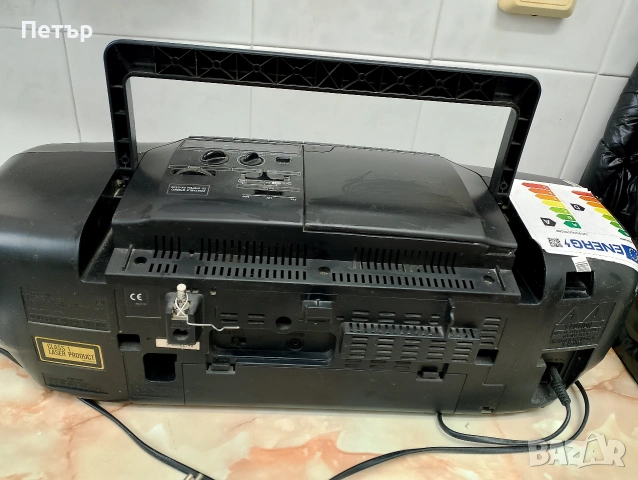 Продавам бумбокс Panasonic DT-BX30, снимка 6 - Радиокасетофони, транзистори - 53717022