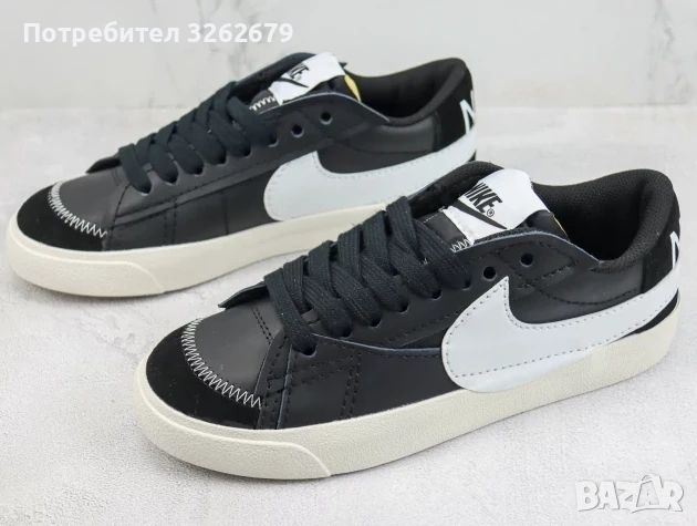 Nike Blazer low 77 jumbo 100% оригинални нови естествена кожа 42