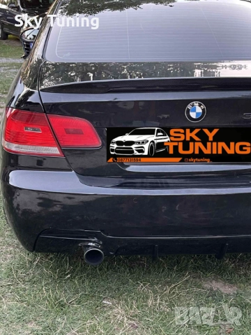 Дифузьор за бмв е92 / добавка за задна броня бмв е92 / bmw e92 с щипки, снимка 3 - Аксесоари и консумативи - 51814145