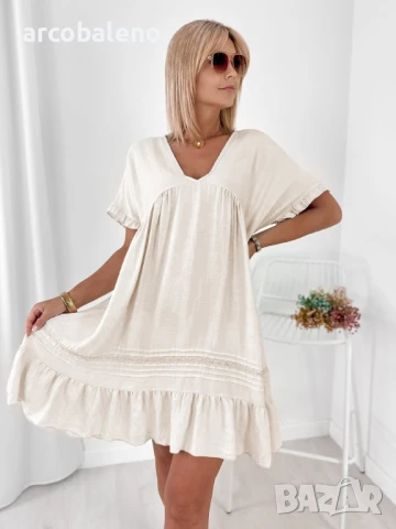 Дамска лятна ежедневна рокля CHRISTINE, снимка 6 - Рокли - 51022292