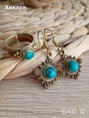 Медальони с естествени камъни , снимка 8 - Колиета, медальони, синджири - 54107949