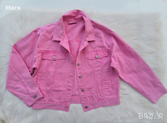 Дамско дънково яке Л-ХЛ, снимка 10 - Якета - 53980449