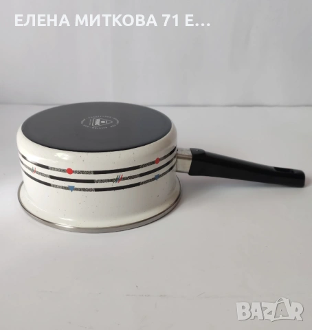 Масивна емайлирана касерола пр.Западна Германия, снимка 5 - Съдове за готвене - 54259179