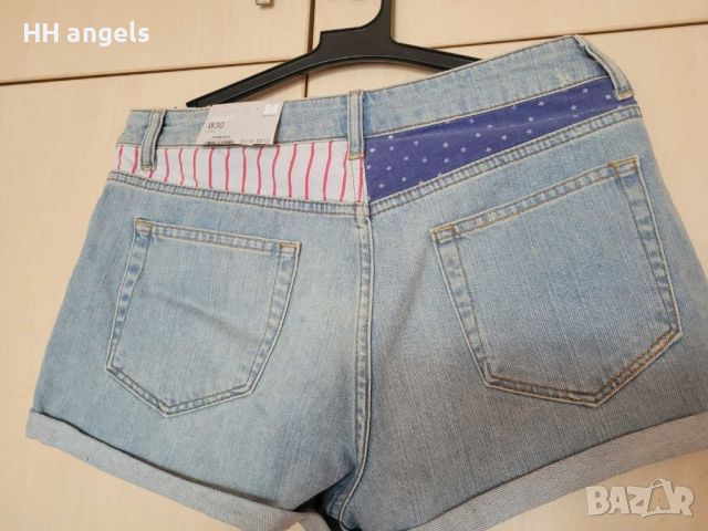 TopShop дънкови панталонки, снимка 3 - Къси панталони и бермуди - 45930271
