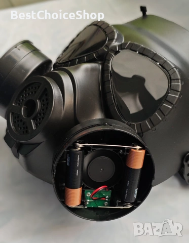 Маска за пейнтбол, тактическа, CS игра, Хелоуин, косплей с двоен турбо вентилатор , снимка 5 - Други игри - 53518923