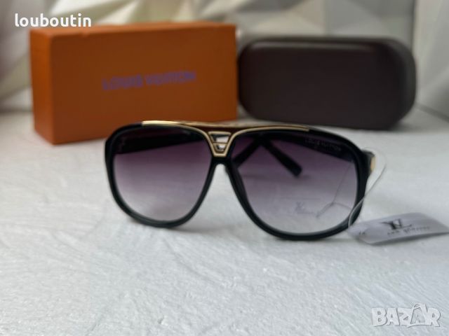 Louis Vuitton Еvidence висок клас мъжки слънчеви очила маска унисекс , снимка 6 - Слънчеви и диоптрични очила - 45407051