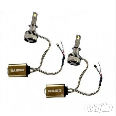 LED крушки H1 60W Nakatomi, снимка 2 - Аксесоари и консумативи - 53301048