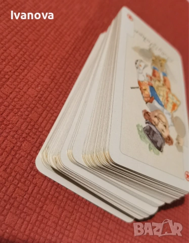 Редки ретро карти Piatnik Baroque от 1950г, снимка 12 - Карти за игра - 53893048