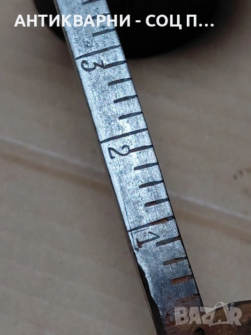 Соц Стар Български Животински Кантар До 75кг. НОМЕР 156., снимка 11 - Антикварни и старинни предмети - 54168559