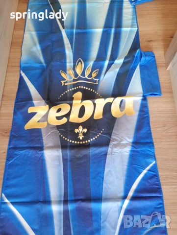Плажна кърпа/ постелка за шезлонг Зебра/ Zebra