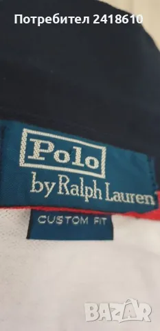 POLO Ralph Lauren Pique Cotton Custom Fit Mens Size L НОВО!ОРИГИНАЛ! Мъжка Тениска!, снимка 16 - Тениски - 46981636